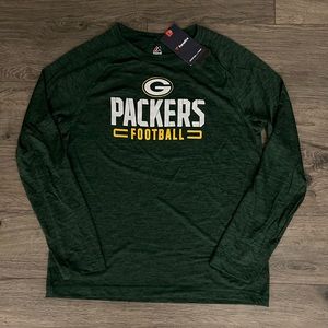 Fanatics/Majestic Green Bay Packers Dri-Fit Long Sleeve T-Shirt